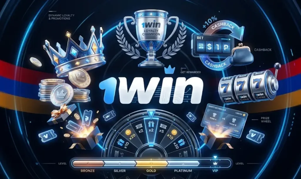 1win-ի բոնուսային առաջարկները 2026-ին. քեշբեք, VIP ծրագիր և 1win Coins հավատարմության համակարգ: