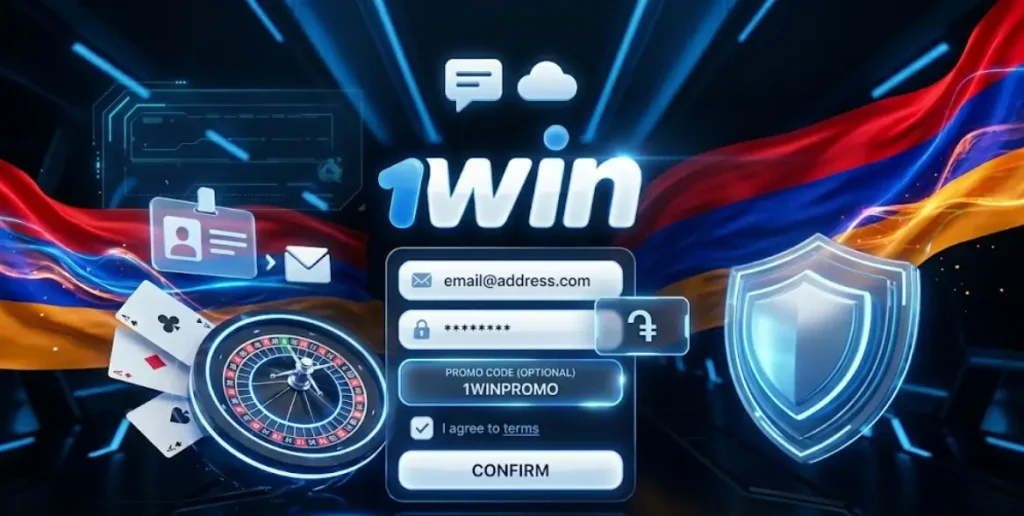 1win գրանցման պատուհանը. արագ գրանցում և սոցիալական ցանցերի ընտրություն ողջույնի բոնուս ստանալու համար: